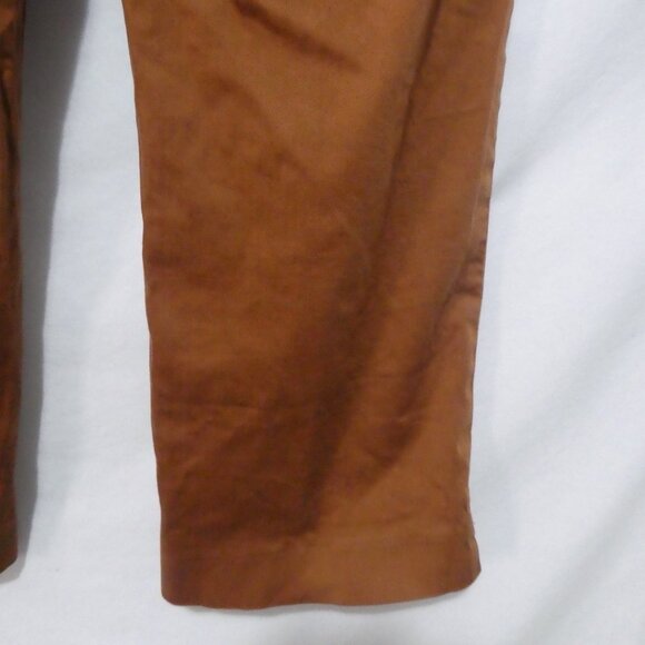 M&S COLLECTION | UK 12 | Stylish Brown Straight Leg Capris - Picture 16 of 16